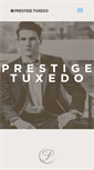 Mobile Screenshot of prestigetuxedo.com